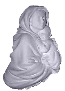 Mary and Child Plaster Plaque b