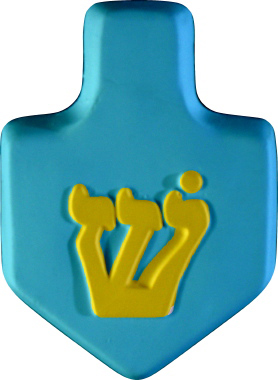 Dreidel Plaster Plaque