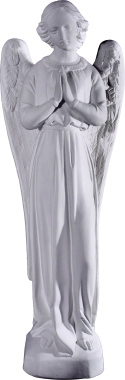 Angel Praying Plaster Statue