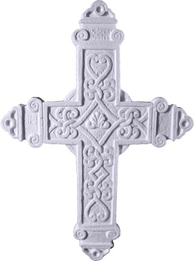 Celtic Cross Plaster Plaque
