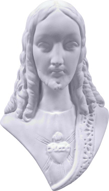 Sacred Heart Jesus Plaque