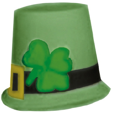 St Pats Hat Plaster Statue