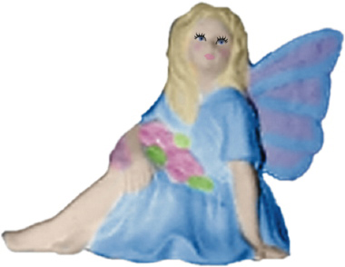 Fairy Girl Plaster Statue