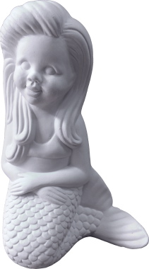 Mermaid with Hands Folded Statue