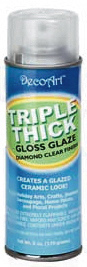 Triple Glaze Spray 6 oz each - By DecoArt