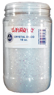 Crystal Disco Glitter 16 oz Glitterex