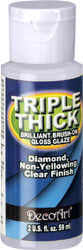 Triple Thick Glaze 2 oz - By DecoArt