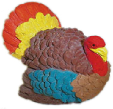 Turkey Plaster Statue
