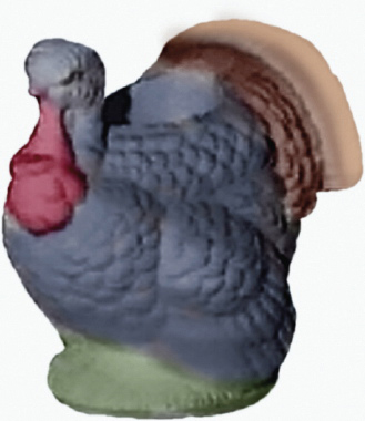 Turkey Plaster Toothpick Holder