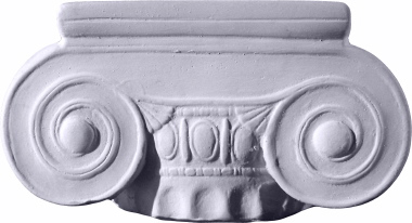 Ionic Capitol Plaster Small 