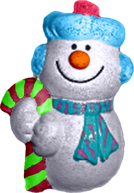 Pierre Snowman standing Plaster Statue